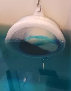 Clorox tablet enclosure