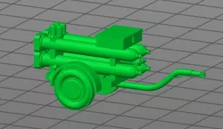 CO2-Löschanhänger 120HA 1:72 DDR/NVA