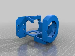 CoreXY ELF Dragon/V6 Hotend mount true DD 270D