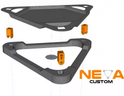 DAGOMA NEVA/MAGIS - TOP CUSTOM AVEC TENDEURS COURROIES INTEGRES
