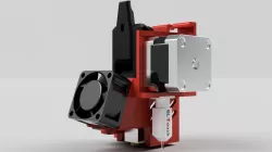 Direct drive extruder mount
