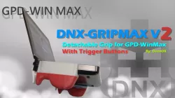 DNX-GripMax V2 (Grip for GPD-WinMax, with trigger buttons)