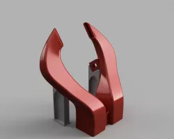 Double fanduct for double layer fan - MK4 - Anycubic