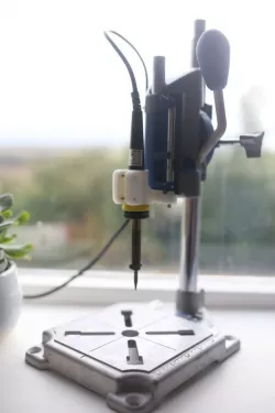 Dremel Drill Press Soldering Iron Adapter