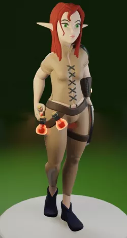 Druid Female Elf