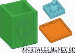 DuckTales Money Bin Corn Butter Spreader