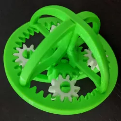 Epicyclic gear toy