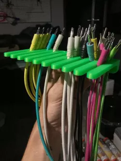 Eurorack Patch Cable Hanger -Screw Mount