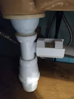 evacuation adapter (for dishmachine)