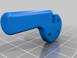 Extension bar for throttle of electric bike