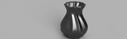 Filleted Vase