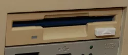 Floppy eject button