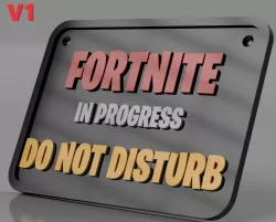 Fortnite "Do Not Disturb" panel