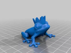 Frog with Crone