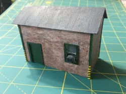 HO scale 3D printed parts for a Yard Office