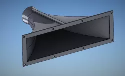 Horn for 3/8" tweeter driver
