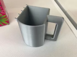 Laundry powder detergent cup