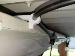 LED String Light Gutter and Edge Trim Cable Clips