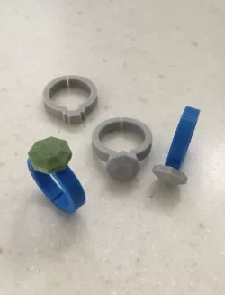 Little Kids Ring - Interchangeable Gems