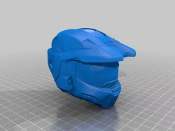 Master Chief Mk VI Helmet (Halo Mark 6) Solid