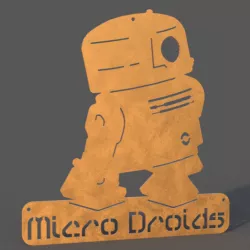 Micro Droid Sign BB-R2