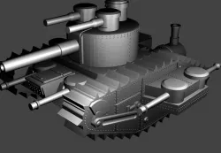 MONITOR STEAMER TANK
