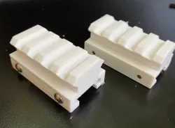 Nerf picatinny adapter, adjustable angle and height
