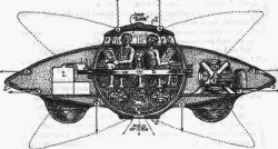 Nikola Tesla's "Flying Saucer"