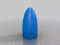 Nose Cone Model Rocket - NC-80B - NC-256