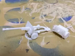 Ordnance QF 17/25 anti-tank gun 1:100