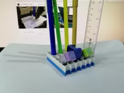 Pencil Rubber Sharpner Stand