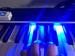 Piano Keyboard LED Rail