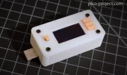 Pico - Pi Zero Oled Case (rev 2)