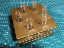 Propagation Station for rooting plant cuttings test tube rack