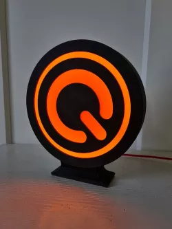 Q-Dance Logo Lamp