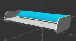 RC Car Rear Spoiler
