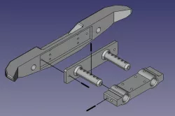 RC Crawler Bumper Mount Kit