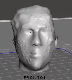 Realistic Zombie Head
