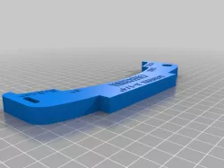 Recreational Crab and Lobster ruler for California