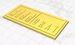 Retro Style PC Case Badge
