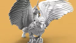 Royal Griffin Rider