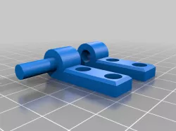 Scharnier/Hinge small for Doors like Plexiglass