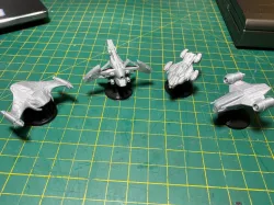 Sci-Fi Space Ships - Board game size