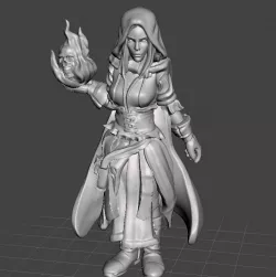 Serana Silvergaze [Female Human Witch]
