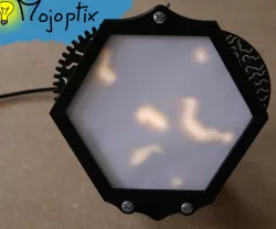 Shadow-Puppet Lava Lamp