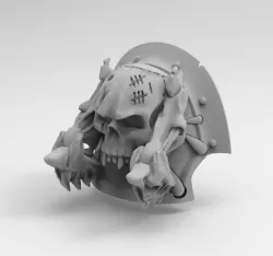 Shoulder pad for chaos biker