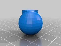 Sphere absorbed cube