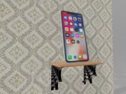 spiderweb bookshelf - mobilephone shelf