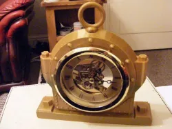 steampunk clock printed