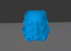 Stormtrooper Helmet Hair Braid Bead